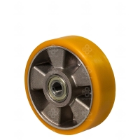Колеса с алюминиевым диском, полиуретановым контактным слоем и двумя шариковыми подшипниками