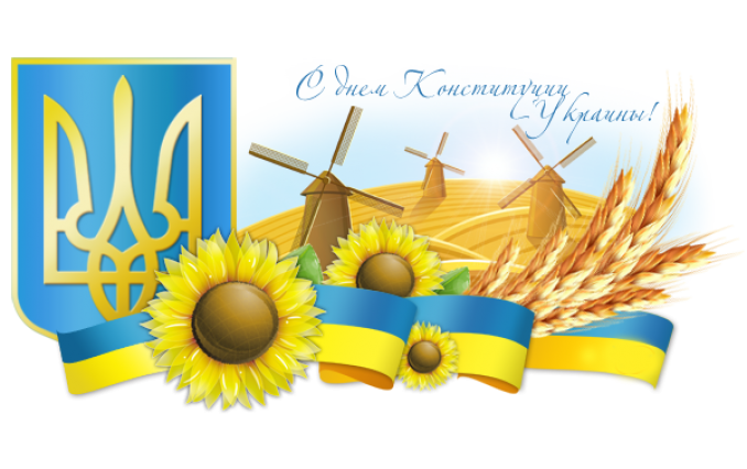 С Днем Конституции Украины!